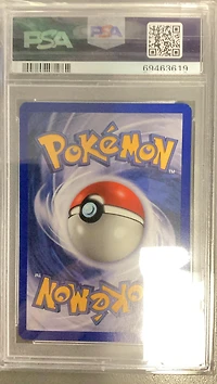 2003 Pokemon Ex Dragon 74 Spoink-reverse Foil PSA 9