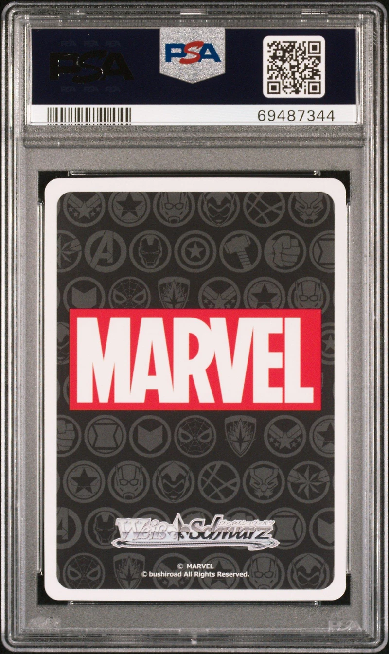 2021 Weiss Schwarz Japanese Marvel 044 Ghost-spider Sr PSA 10
