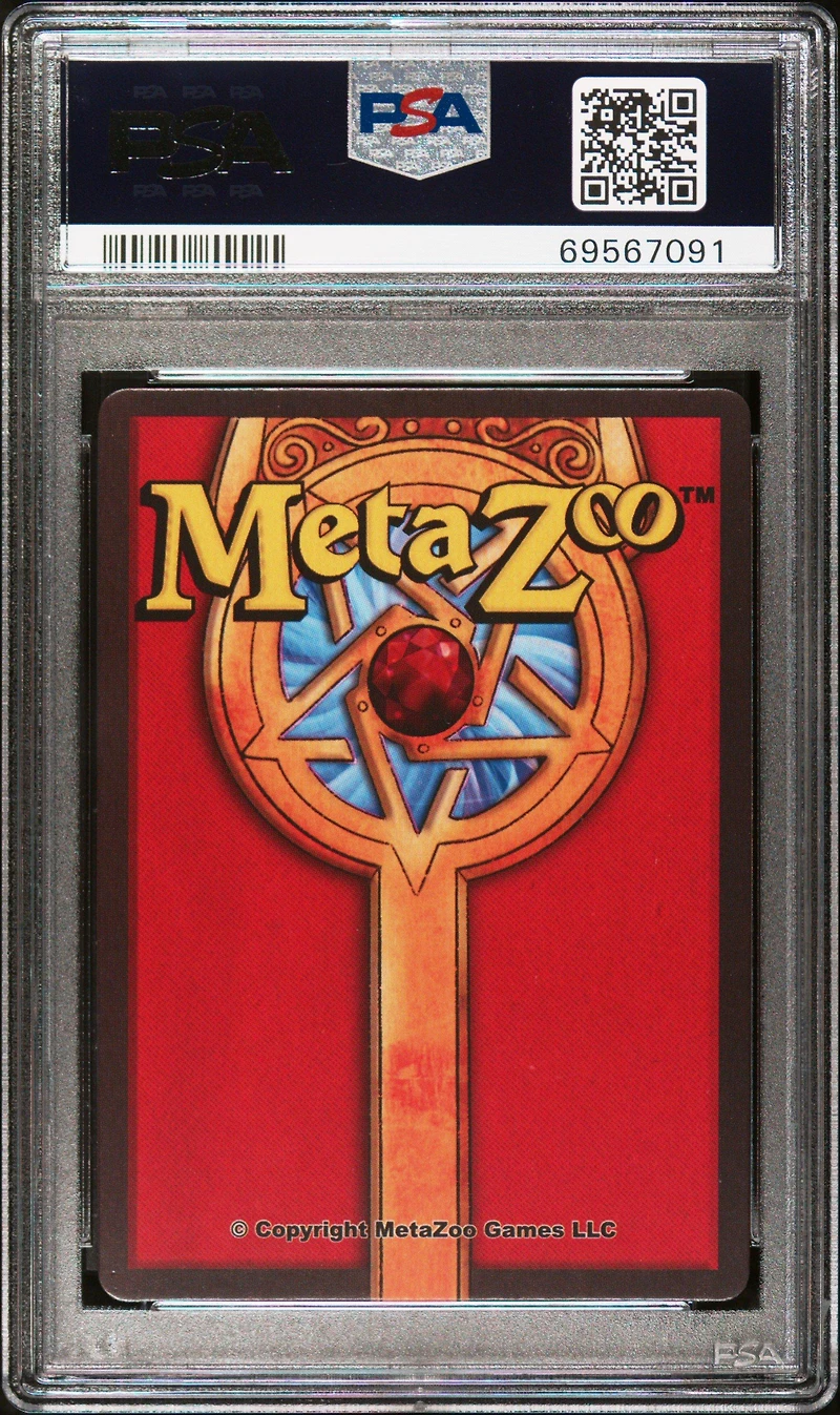 2022 Metazoo Ufo 40 Ntrlty.totality Aura PSA 9