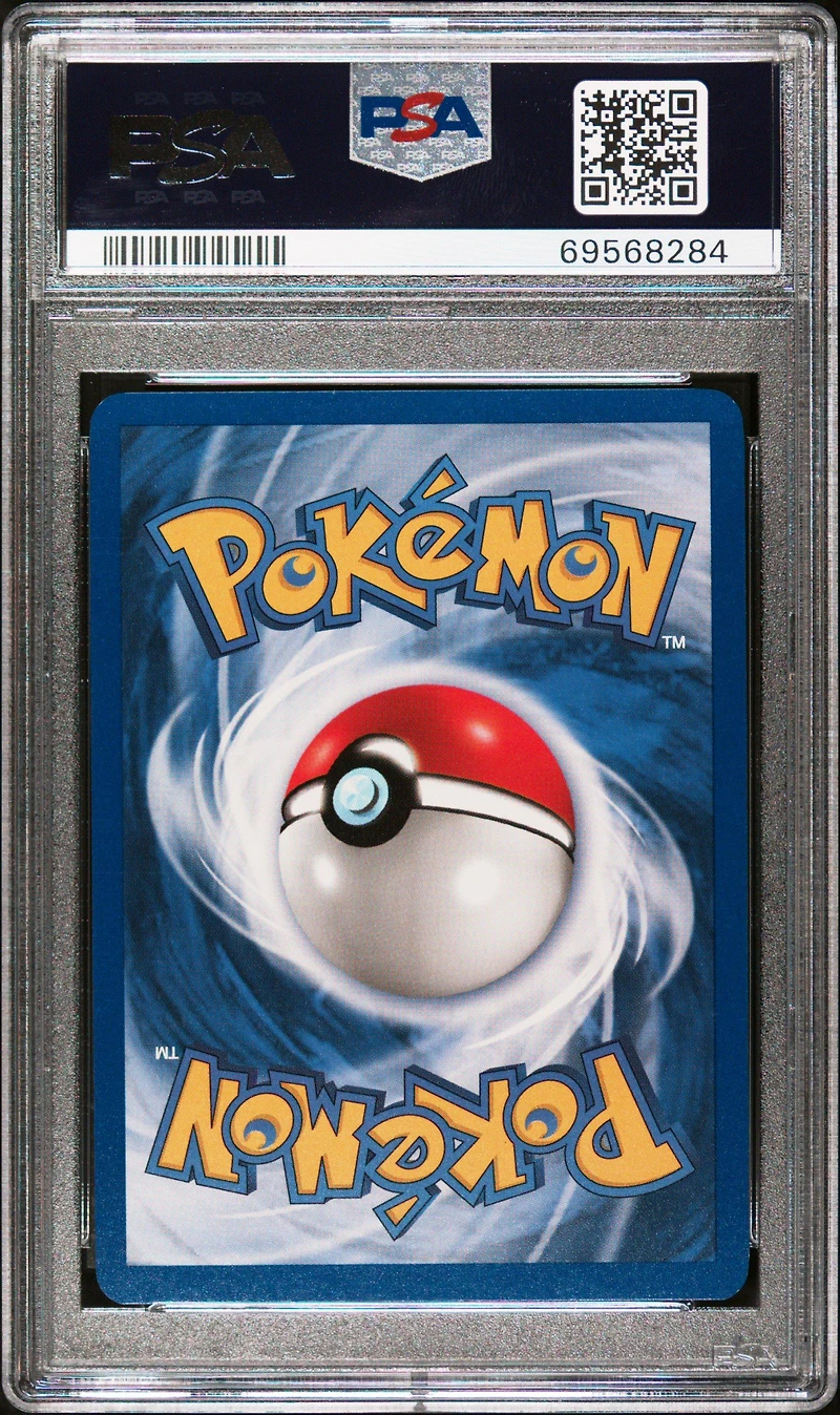 2000 Pokemon Rocket 17 Rainbow Energy PSA 8