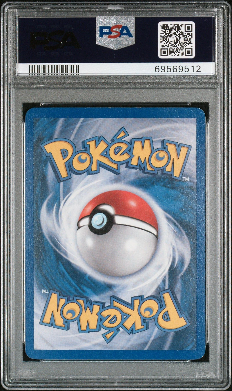 2005 Pokemon Ex Unseen Forces 102 Espeon Ex-holo PSA 8
