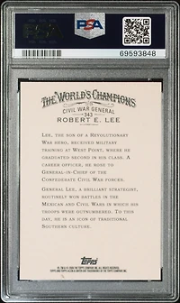 2006 Topps Allen & Ginter 343 Robert E. Lee PSA 10