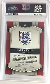 2016 Panini Select 99 Harry Kane Blue Prizm PSA 10