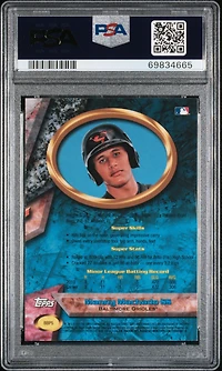 2011 Bowman's Best Prospects Bbp5 Manny Machado PSA 8