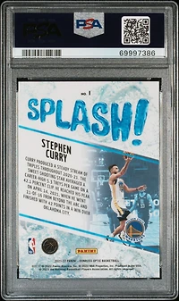 2021 Panini Donruss Optic Splash! 1 Stephen Curry PSA 10