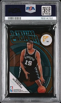 2000 Topps Gallery Gallery Of Heroes Gh2 Tim Duncan PSA 9