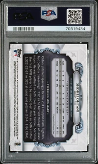 2018 Bowman Chrome Bowman Sterling Continuity Bs-so Shohei Ohtani PSA