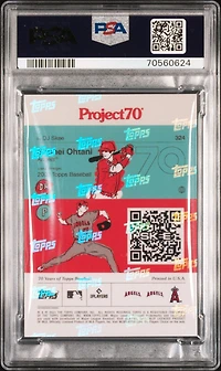 2021 Topps Project70 Shohei Ohtani PSA 10