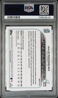 2022 Topps Update Us44 Julio Rodriguez PSA 10