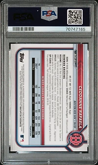 2022 Bowman Chrome Prospects Bcp61 Ceddanne Rafaela PSA 10