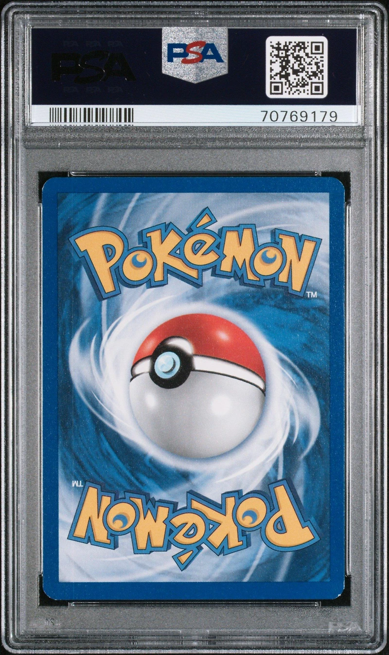 2000 Pokemon Gym Challenge 100 Blaine 1st Edition PSA 8