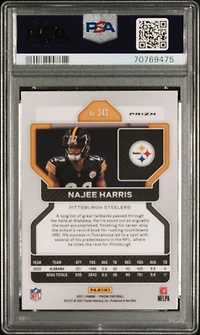 2021 Panini Prizm 343 Najee Harris PSA 10