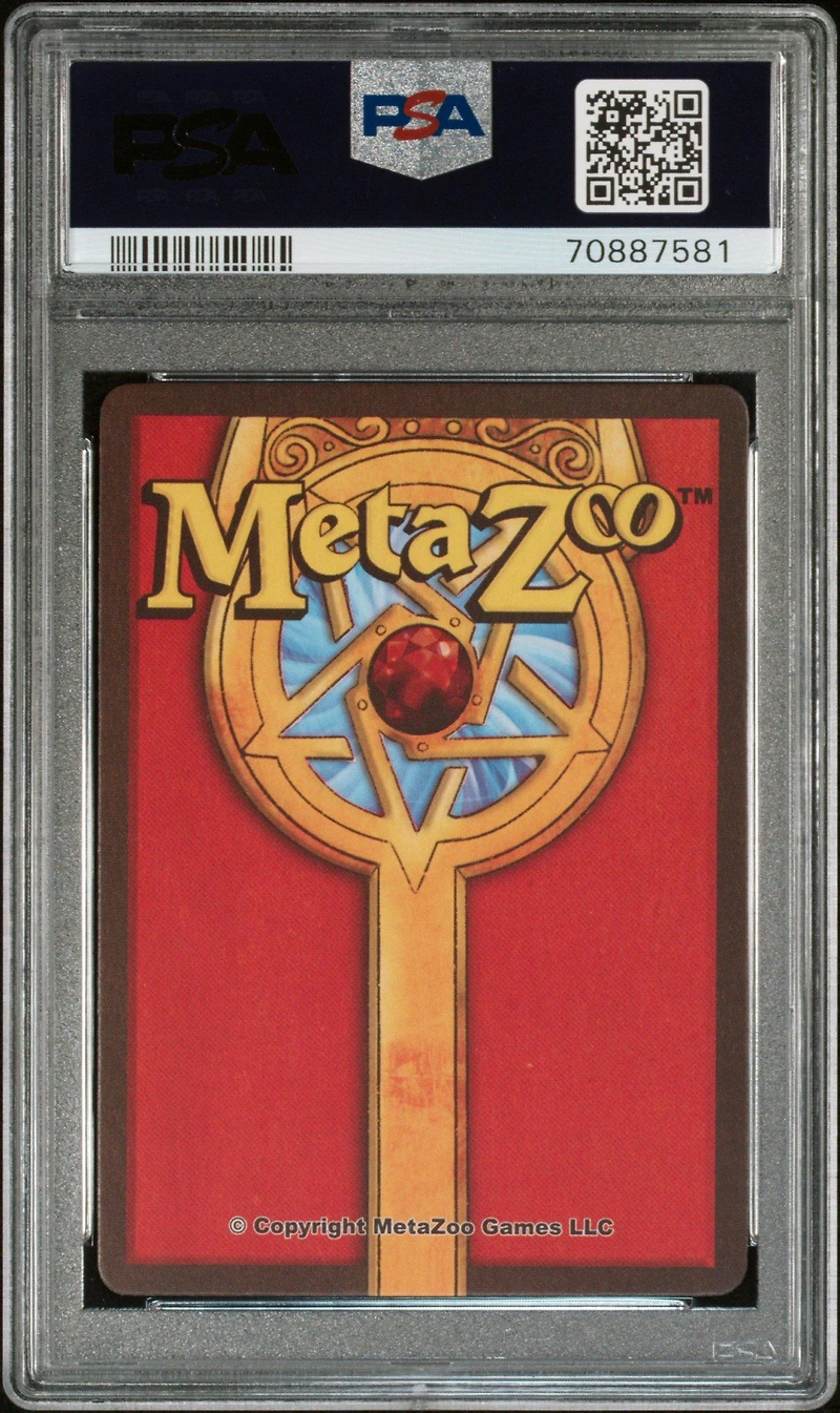 2022 Metazoo Wilderness 10 Stone Man-holo 1st Edition PSA 10