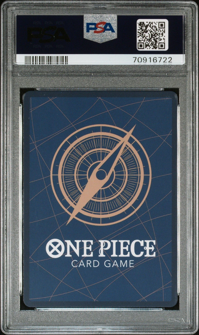 2022 One Piece Japanese Op02-paramount War 114 Borsalino Alternate Art PSA 10