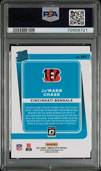 2021 Panini Donruss Optic 207 Ja'marr Chase PSA