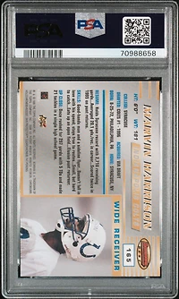 1996 Bowman's Best 165 Marvin Harrison PSA 9