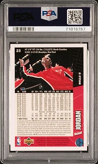 1996 Collector's Choice 23 Michael Jordan PSA