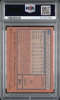 2022 Topps Archives 115 Julio Rodriguez PSA 10