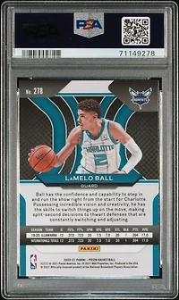 2020 Panini Prizm 278 Lamelo Ball PSA 10
