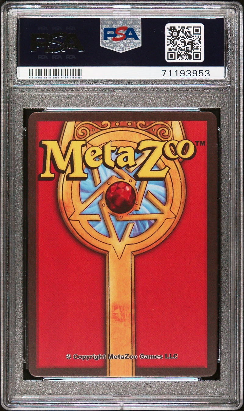 2022 Metazoo Wilderness 7 Mishipeshu-holo 1st Edition PSA 10