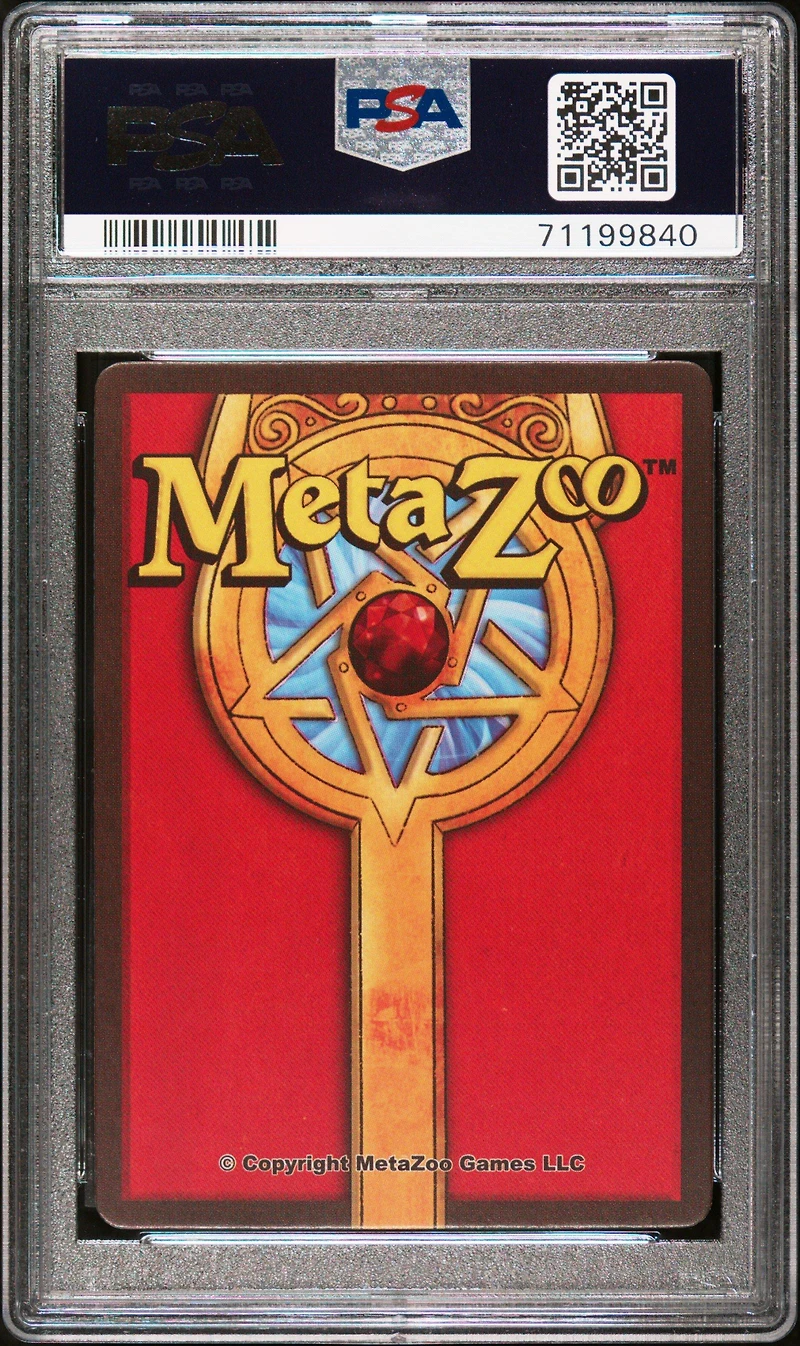 2022 Metazoo Wilderness 26 Hateful Demise-holo 1st Edition PSA 10