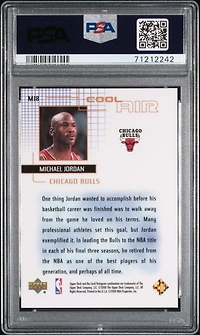 1999 Upper Deck Cool Air Mj8 Michael Jordan PSA 9