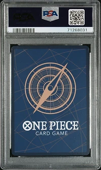 2022 One Piece Japanese Op02-paramount War 013 Portgas D. Ace Alternate Art PSA 10