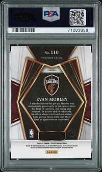 2021 Panini Select 110 Evan Mobley Silver Prizm PSA 10