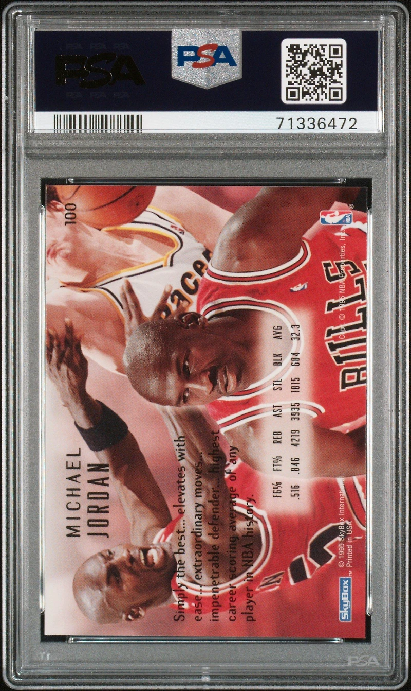1994 E-motion 100 Michael Jordan PSA 10