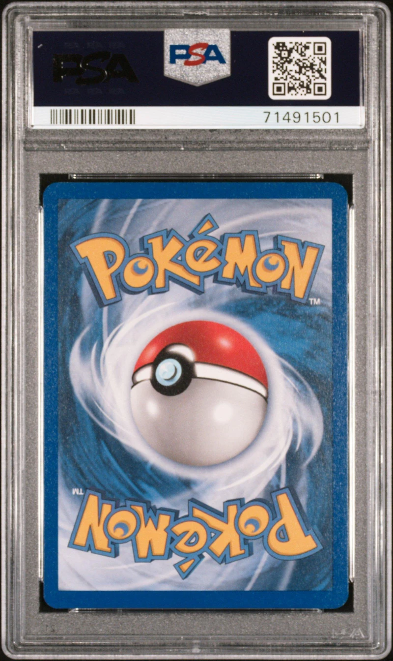 2003 Pokemon Ex Dragon 74 Spoink-reverse Foil PSA 9
