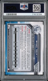 2019 Bowman Draft Chrome Draft Picks Autograph Cdamt Michael Toglia PSA 10