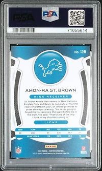 2021 Panini Certified 128 Amon-ra St. Brown Mirror PSA 10