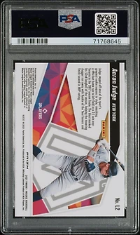 2021 Panini Mosaic Launched L2 Aaron Judge Mosaic PSA 10