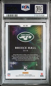 2022 Panini Origins 106 Breece Hall PSA 9