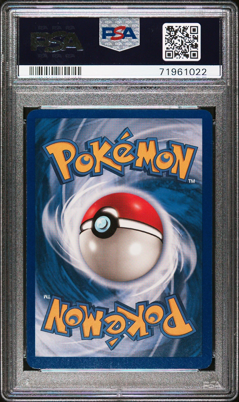 2002 Pokemon Expedition 54 Meganium-reverse Foil PSA 8