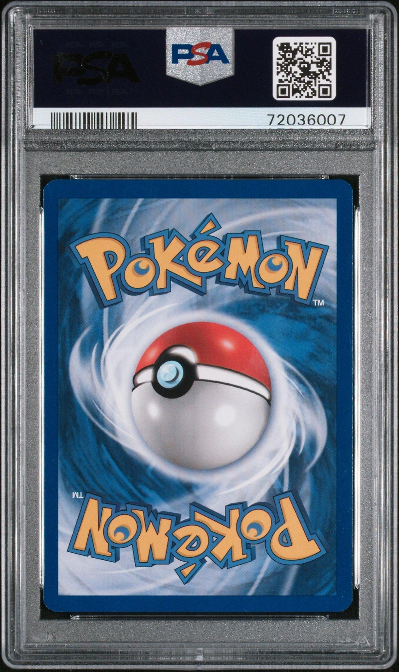2001 Pokemon Neo Revelation 14 Suicune PSA 8