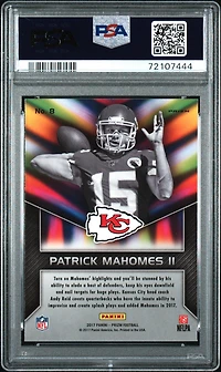 2017 Panini Prizm Instant Impact 8 Patrick Mahomes Ii PSA