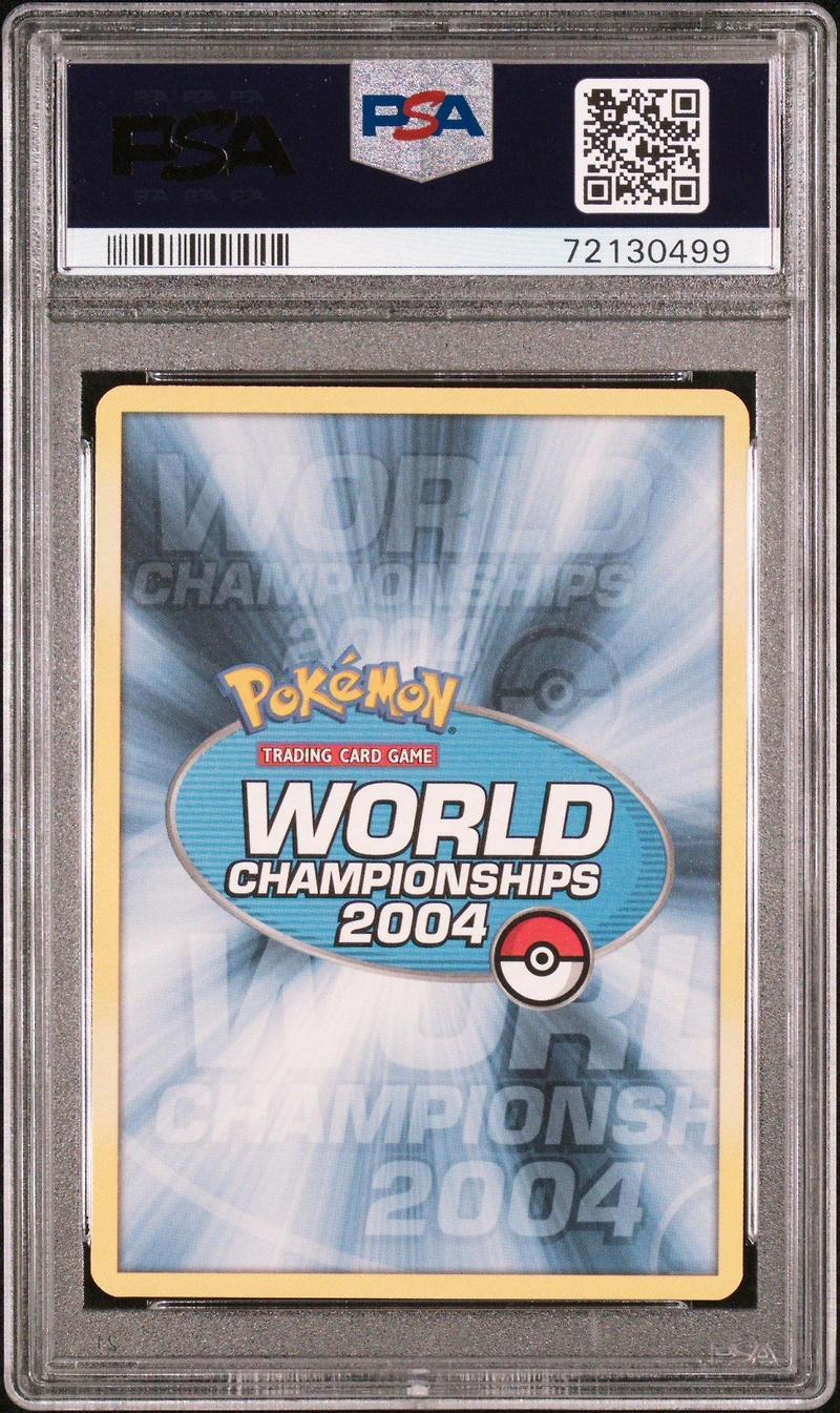2004 Pokemon World Championships Promo 94 Suicune Ex Rocky Beach PSA 9
