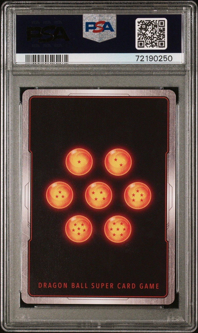 2021 Dragon Ball Super Card Game Series 12 Vicious Rejuvenation Bt12-152 Super Paikuhan-might Manifested Secret Rare PSA 10