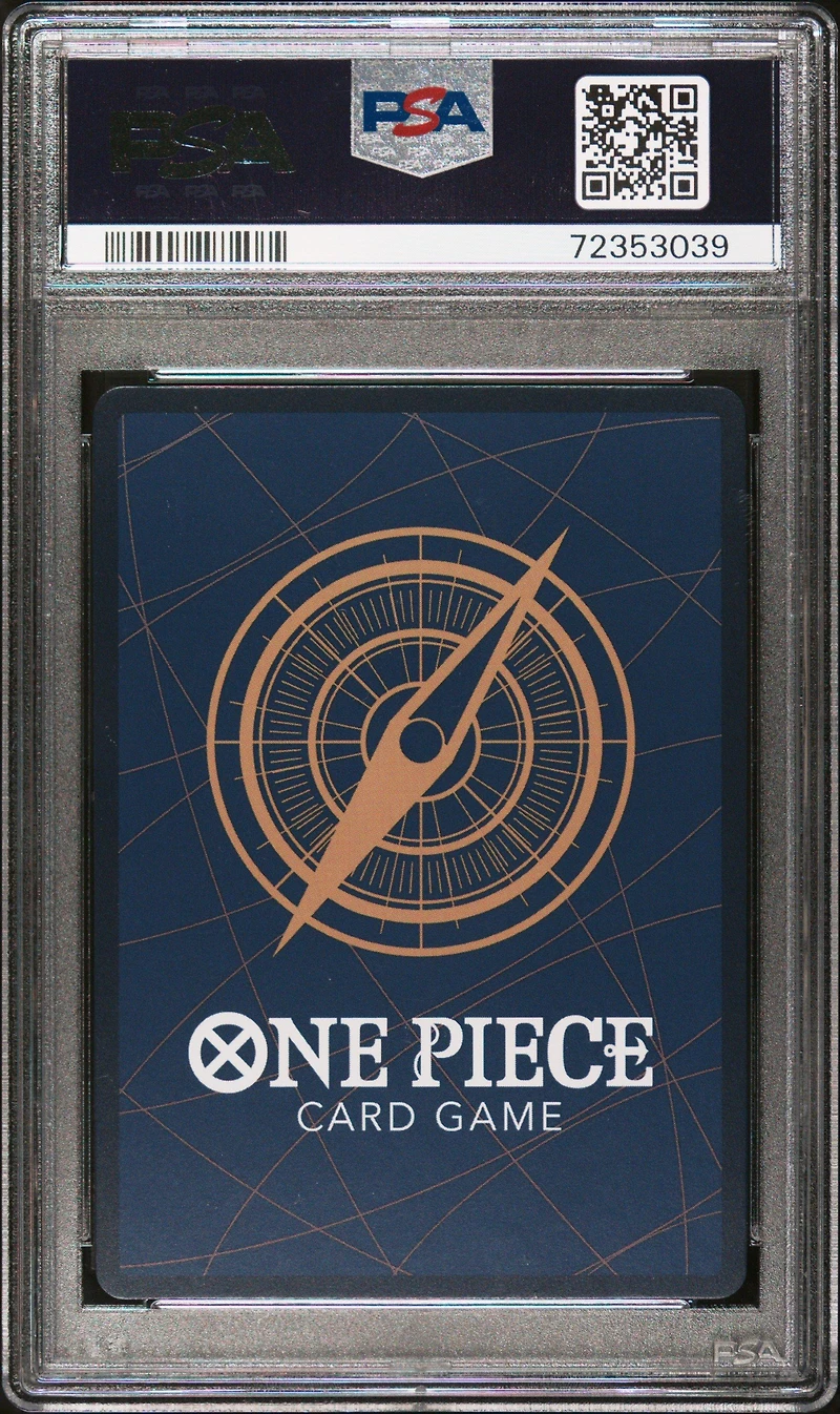 2022 One Piece Op01-romance Dawn 013 Sanji Alternate Art PSA 10