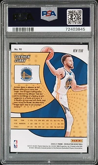 2020 Panini Revolution 90 Stephen Curry Chinese New Year PSA 10