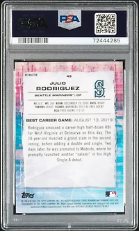 Bowman's Best Julio Rodriguez Refractor PSA 10