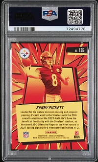 2022 Panini Absolute Explosive E36 Kenny Pickett PSA 9