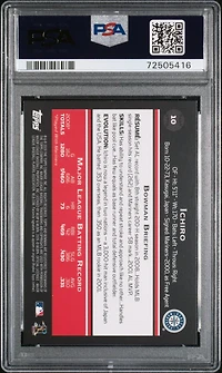 2009 Bowman Chrome 10 Ichiro PSA