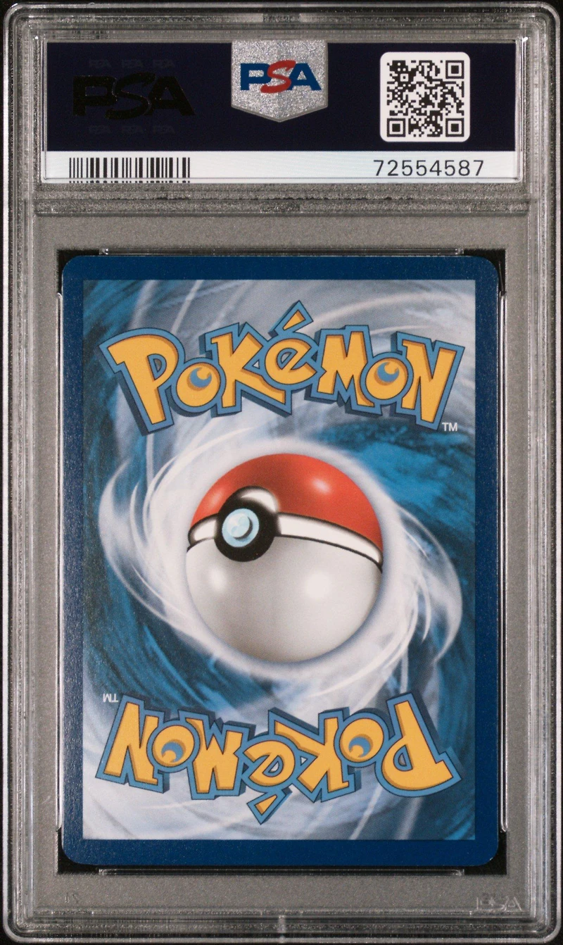 2013 Pokemon Battle Arena Deck: Keldeo Vs Rayquaza Fire Energy-holo PSA 8