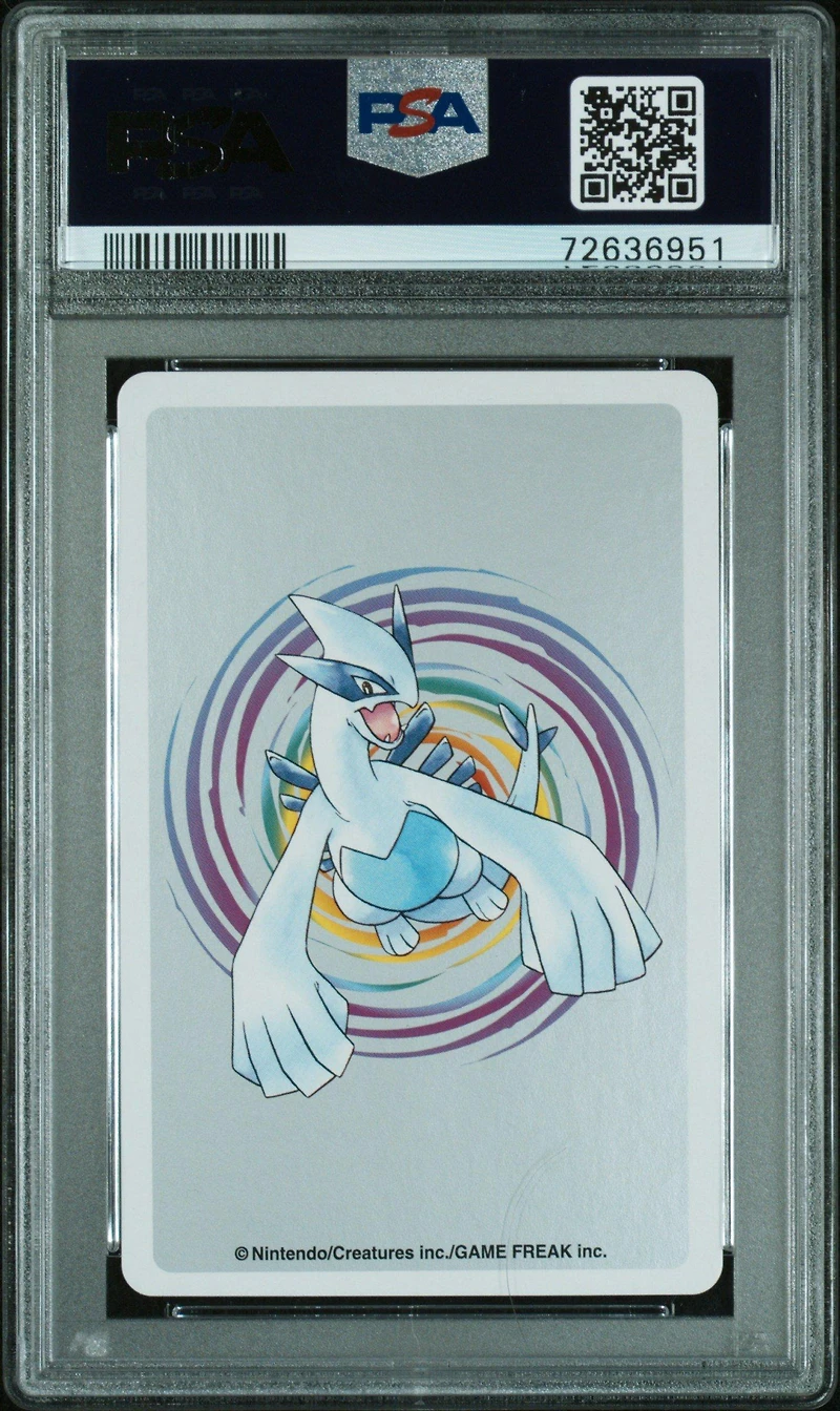 2000 Pokemon Silver Version Playing Cards 058 Growlithe 3 Of Spades PSA