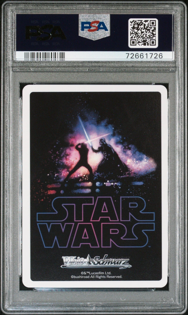 2022 Weiss Schwarz Japanese Star Wars Comeback Booster 100 "beloved Partner" C-3po PSA 10
