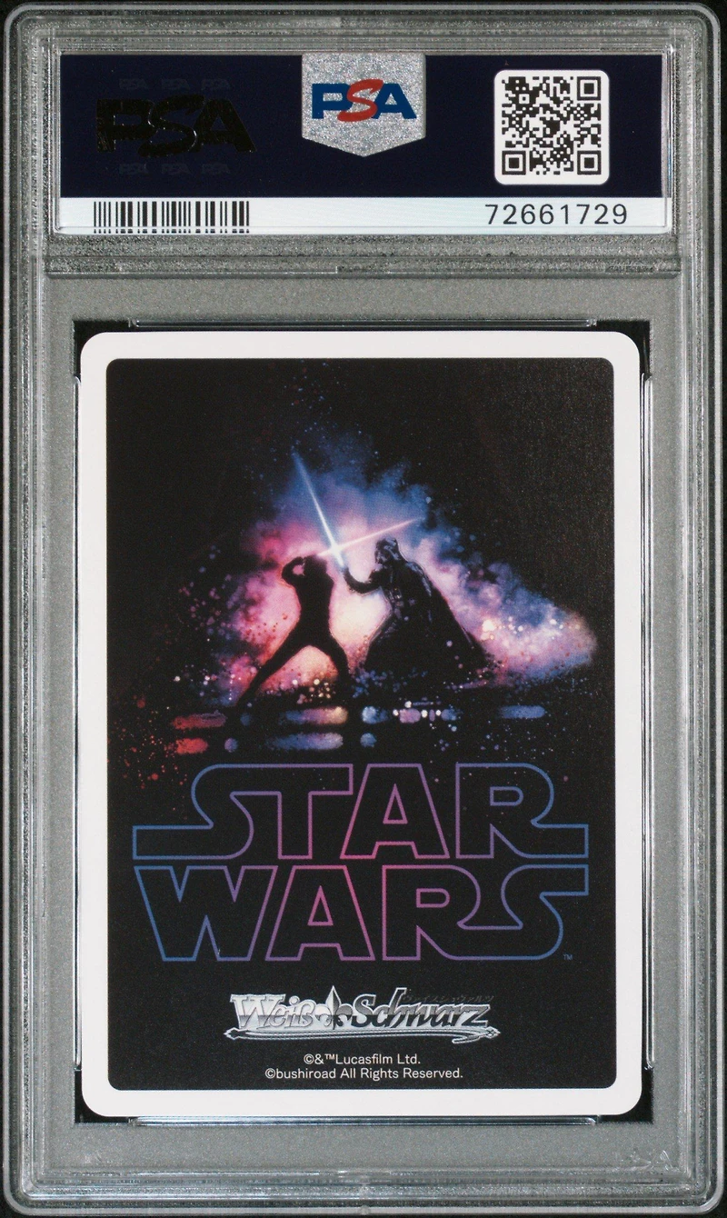2022 Weiss Schwarz Japanese Star Wars Comeback Booster T13 "long Sleep" R2-d2 PSA 10