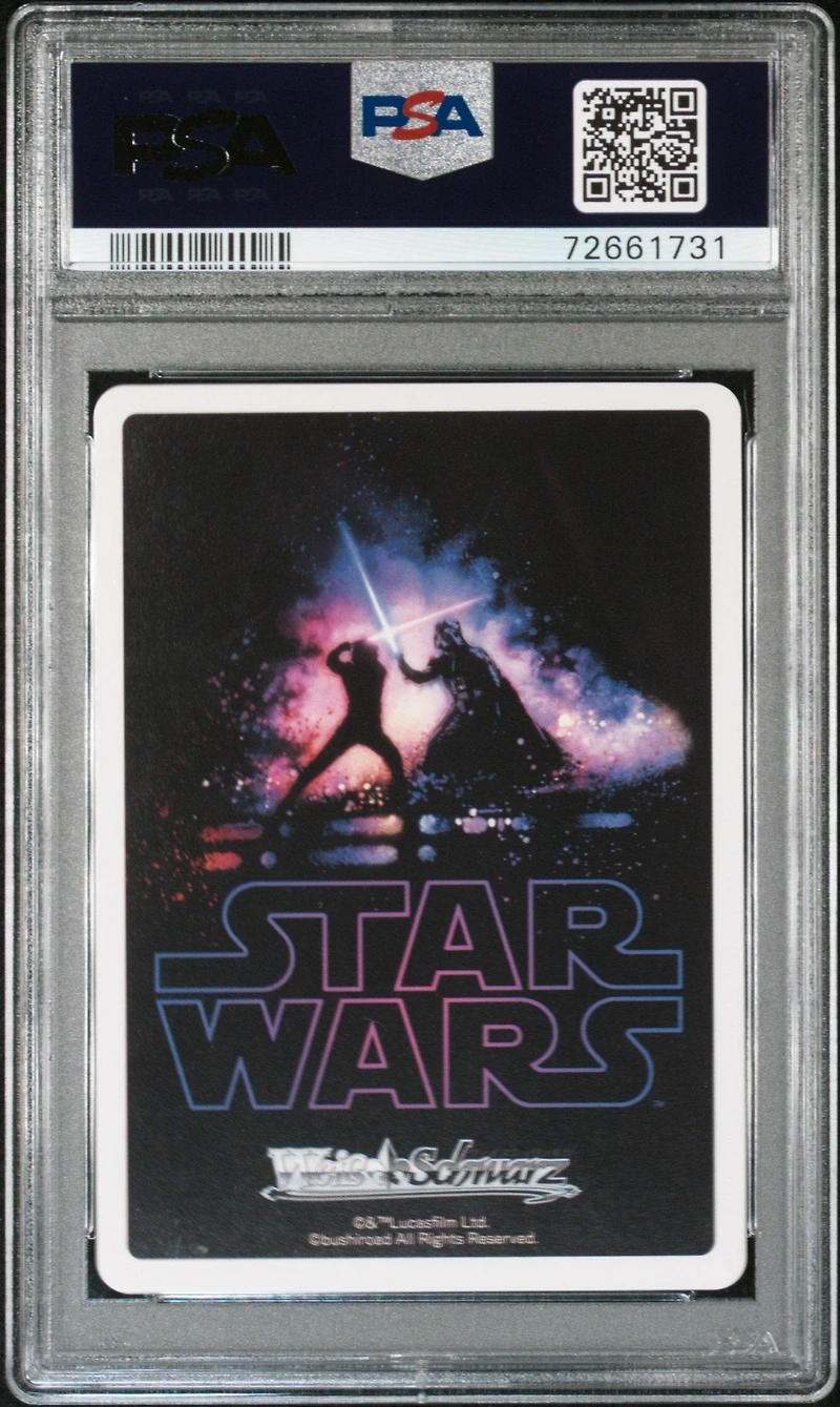 2022 Weiss Schwarz Japanese Star Wars Comeback Booster 110 "sudden Attack" Luke PSA 10