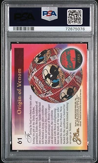 1994 Marvel Universe '94 Flair 61 Venom PSA 9